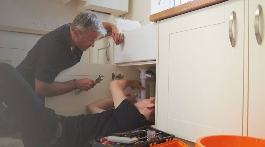 Professional burst pipe repair services in Andover, IL